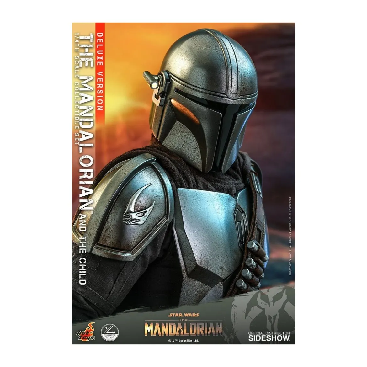 Hot Toys Star Wars - The Mandalorian and the Child Deluxe 1/4