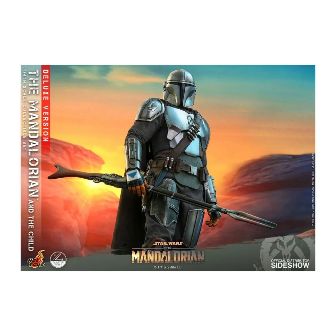 Hot Toys Star Wars - The Mandalorian and the Child Deluxe 1/4
