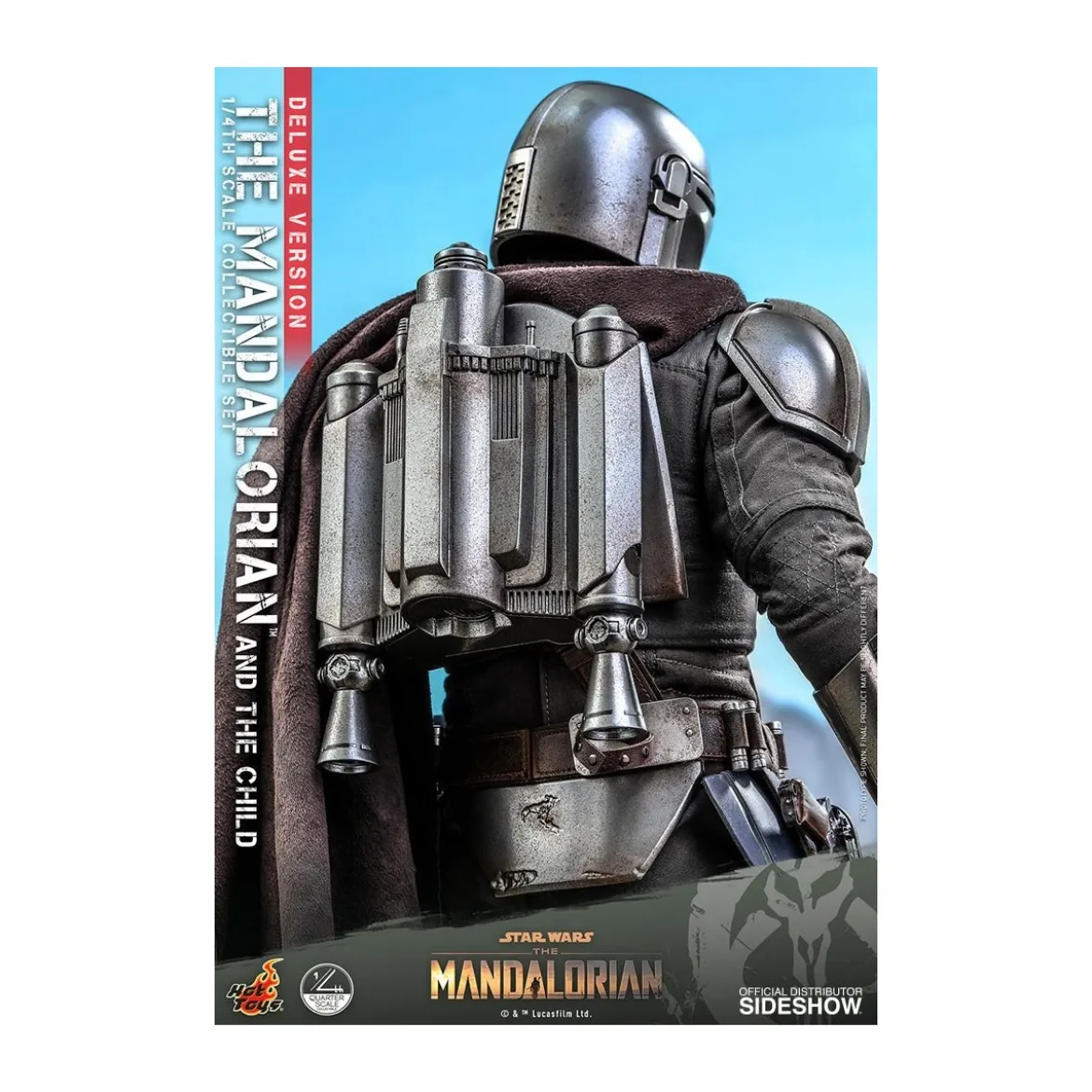 Hot Toys Star Wars - The Mandalorian and the Child Deluxe 1/4