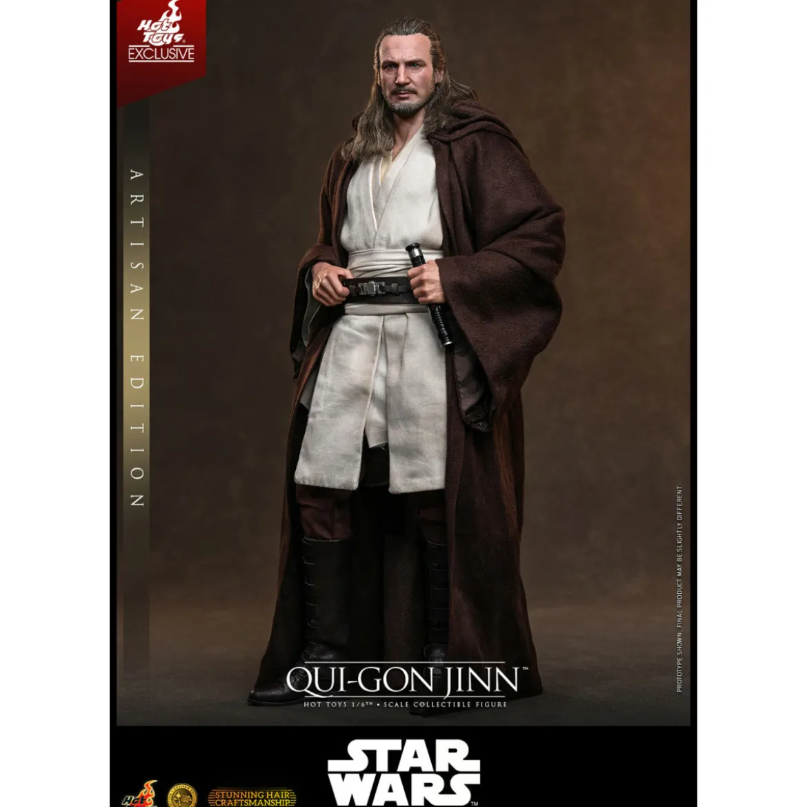 Hot Toys Star Wars The Phantom Menace - Qui-Gon Jinn (Artisan Edition) 1/6 MMS881 - Hot Toys Exclusive