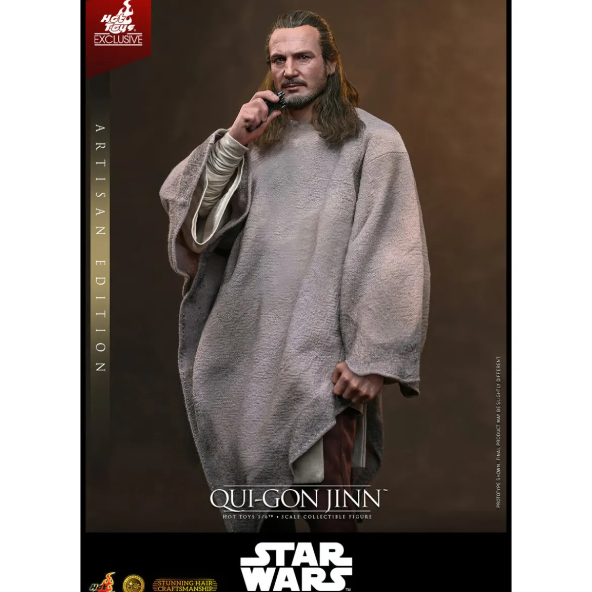 Hot Toys Star Wars The Phantom Menace - Qui-Gon Jinn (Artisan Edition) 1/6 MMS881 - Hot Toys Exclusive