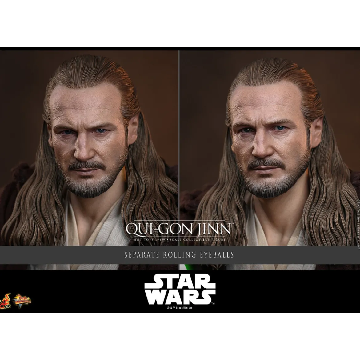 Hot Toys Star Wars The Phantom Menace - Qui-Gon Jinn 1/6 MMS880