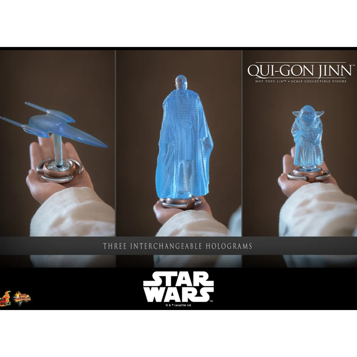 Hot Toys Star Wars The Phantom Menace - Qui-Gon Jinn 1/6 MMS880