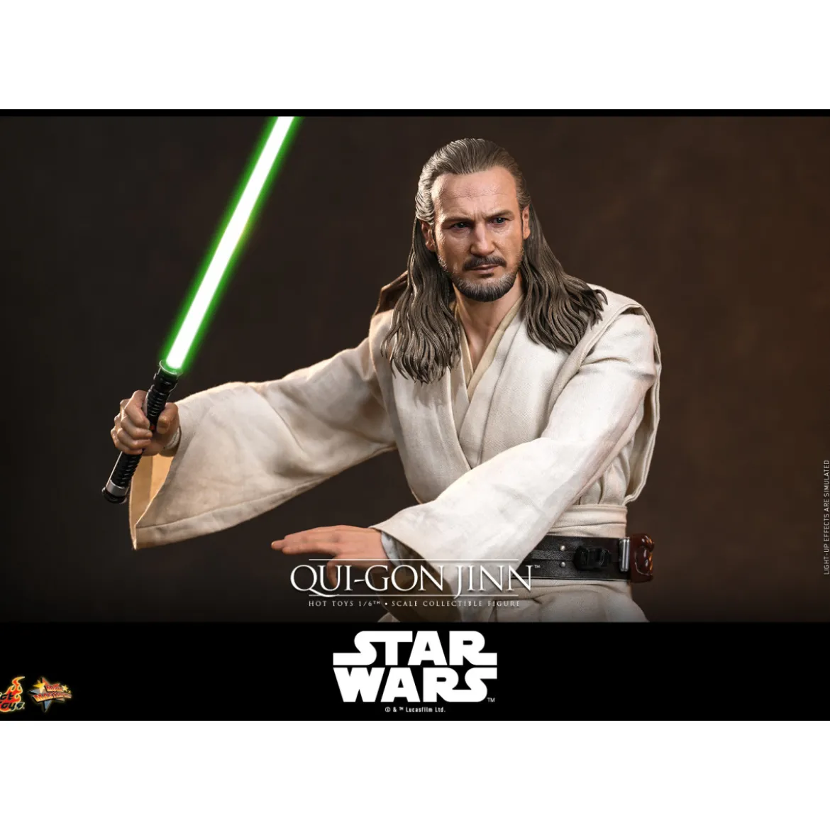 Hot Toys Star Wars The Phantom Menace - Qui-Gon Jinn 1/6 MMS880