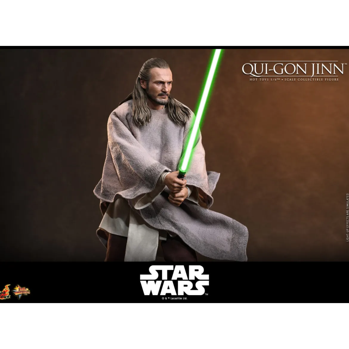 Hot Toys Star Wars The Phantom Menace - Qui-Gon Jinn 1/6 MMS880