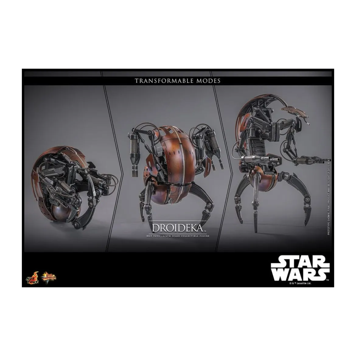Hot Toys Star Wars The Phantom Menace - Droideka MMS 1/6