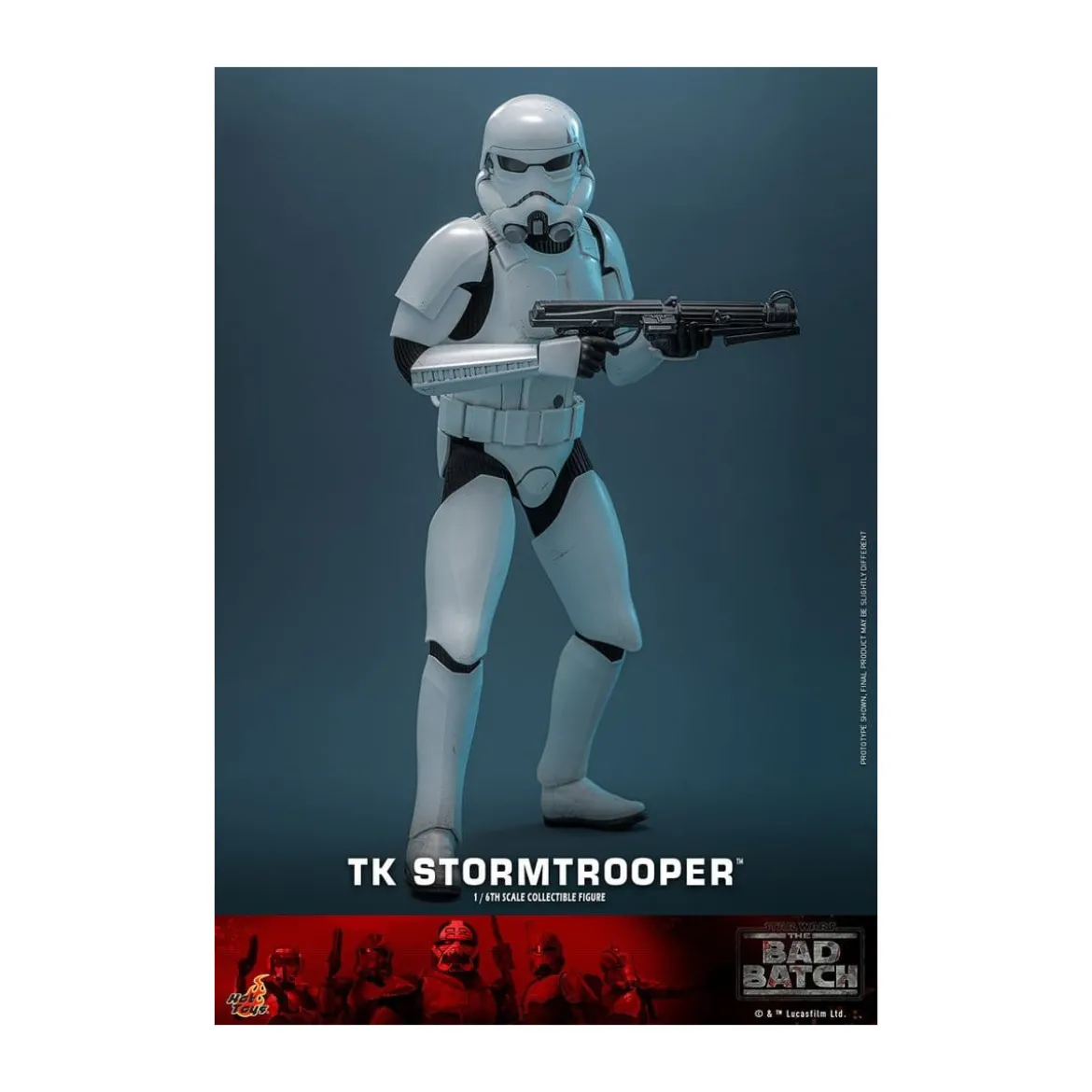 Hot Toys Star Wars - TK STORMTROOPER - The Bad Batch 1/6 TMS175