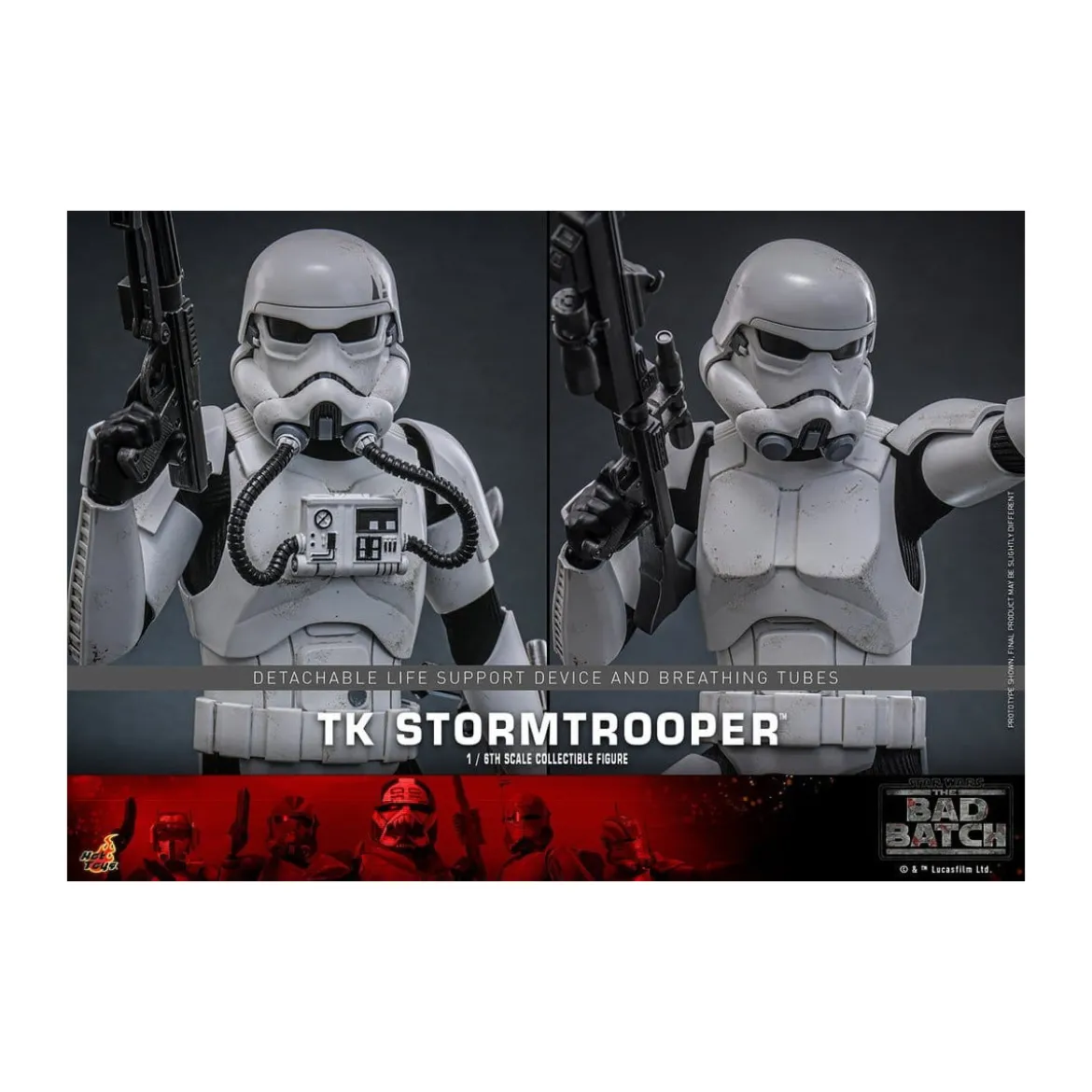 Hot Toys Star Wars - TK STORMTROOPER - The Bad Batch 1/6 TMS175