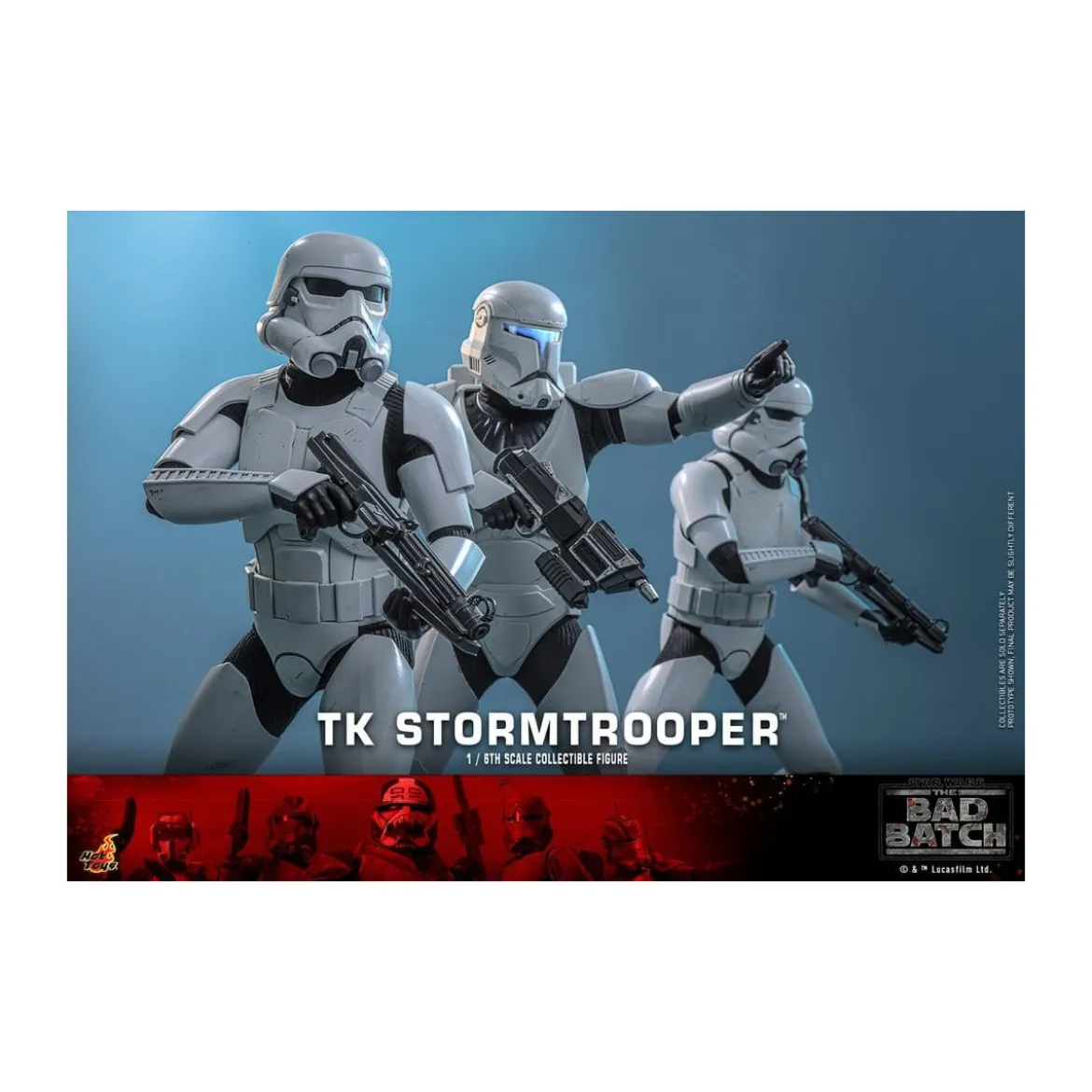Hot Toys Star Wars - TK STORMTROOPER - The Bad Batch 1/6 TMS175