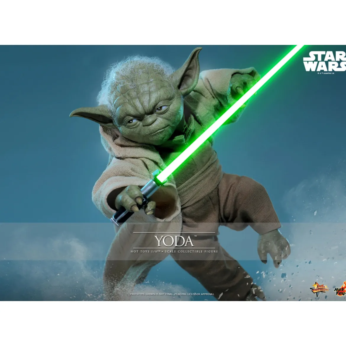 Hot Toys Star Wars - YODA 1/6 MMS878 - Episode III: Revenge of the Sith