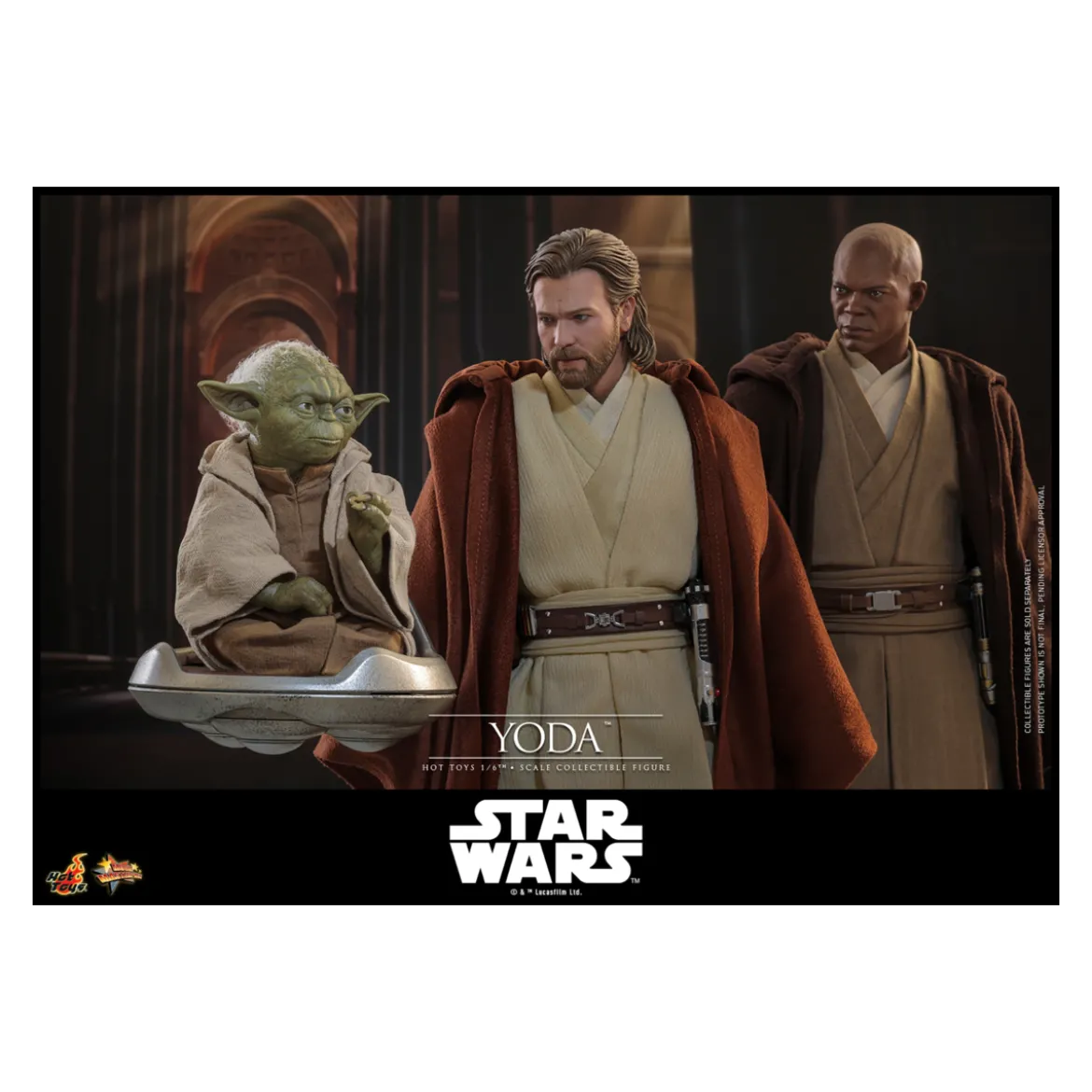 Hot Toys Star Wars - YODA 1/6 MMS878 - Episode III: Revenge of the Sith