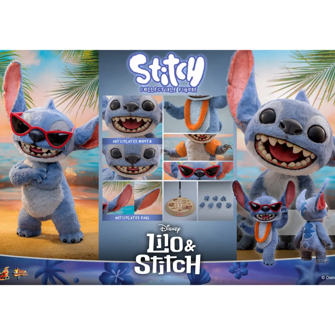 Hot toys - STITCH Collectible Figure 1/1 - Lilo & Stitch