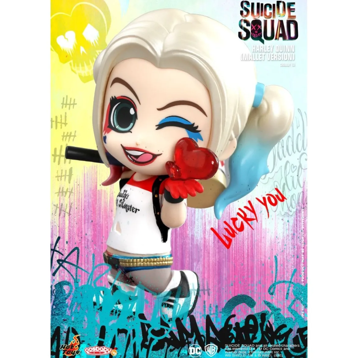 Hot Toys - Suicide Squad cosbaby - Harley Quinn Maillet version