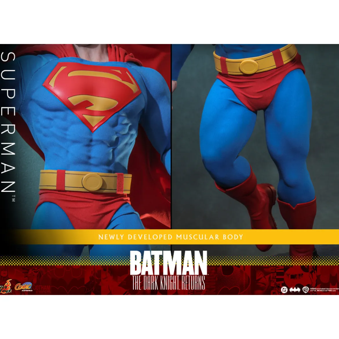 Hot Toys - SUPERMAN - Batman: The Dark Knight Returns Comic Masterpiece 1/6