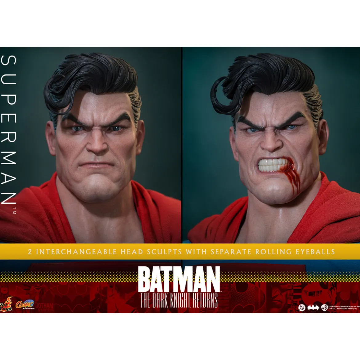 Hot Toys - SUPERMAN - Batman: The Dark Knight Returns Comic Masterpiece 1/6