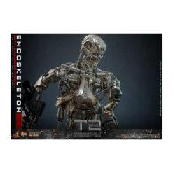 Hot Toys - Terminator 2: Judgment Day MMS 1/6 - Endoskeleton (Battle Damaged Version) Die cast MMS840D77