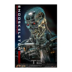 Hot Toys - Terminator 2: Judgment Day MMS 1/6 - Endoskeleton (Battle Damaged Version) Die cast MMS840D77