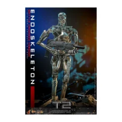 Hot Toys - Terminator 2: Judgment Day MMS 1/6 - Endoskeleton (Battle Damaged Version) Die cast MMS840D77