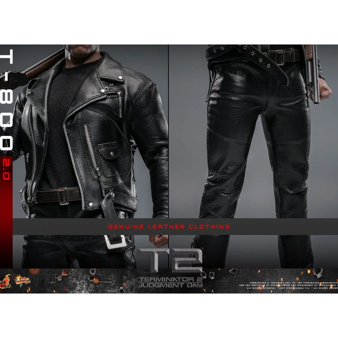 Hot Toys - Terminator 2: Judgment Day MMS 1/6 - T-800 V2.0 MMS795