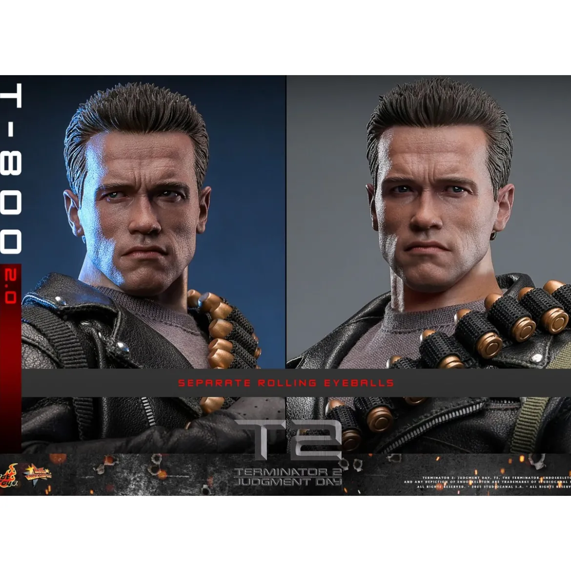 Hot Toys - Terminator 2: Judgment Day MMS 1/6 - T-800 V2.0 MMS795