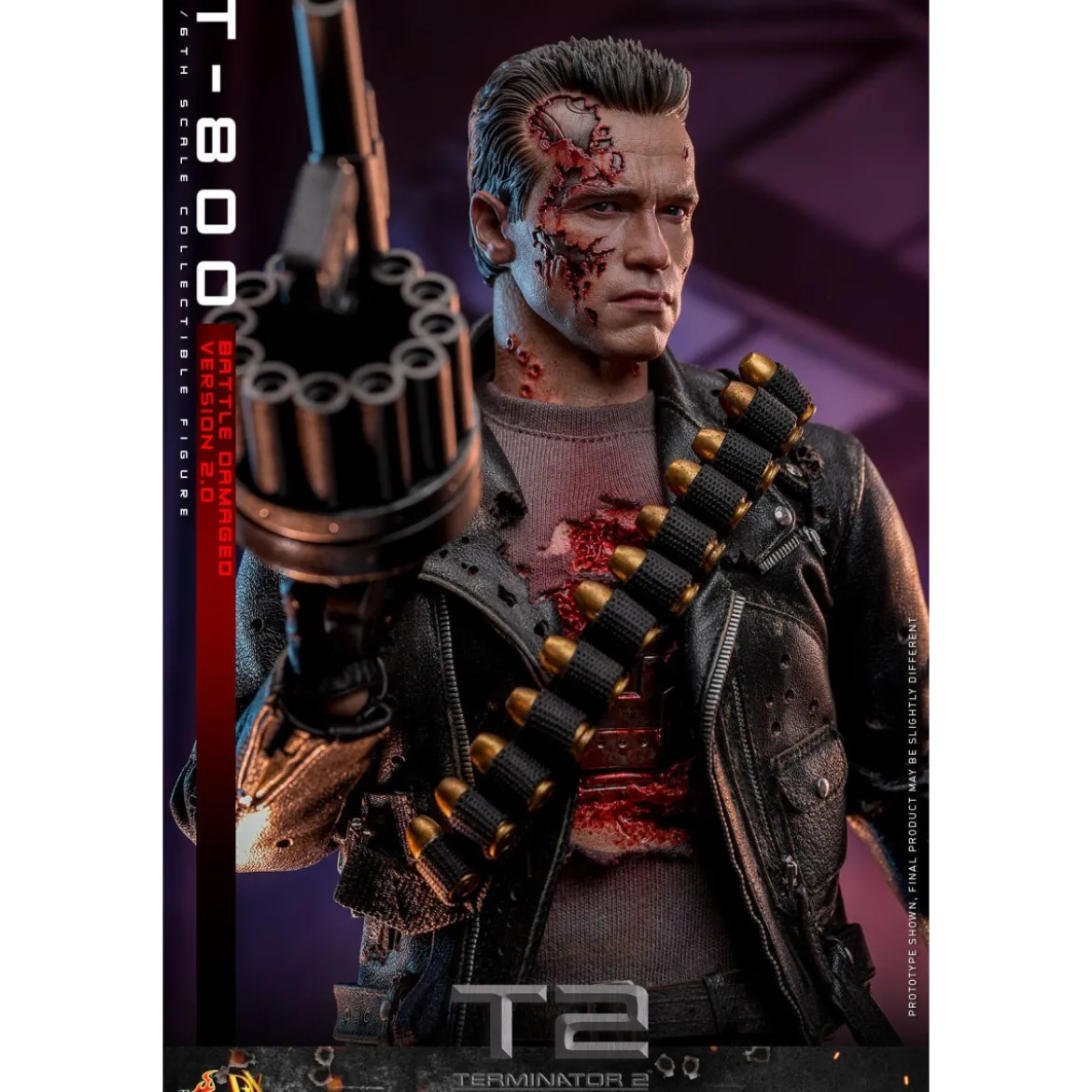 Hot Toys - Terminator 2: Judgment Day MMS 1/6 - Battle Damaged T-800 V2.0