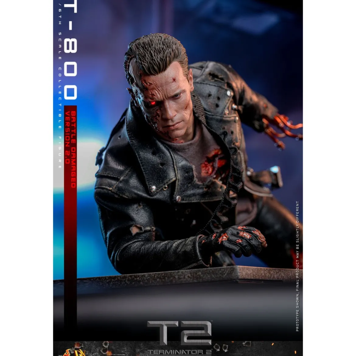 Hot Toys - Terminator 2: Judgment Day MMS 1/6 - Battle Damaged T-800 V2.0