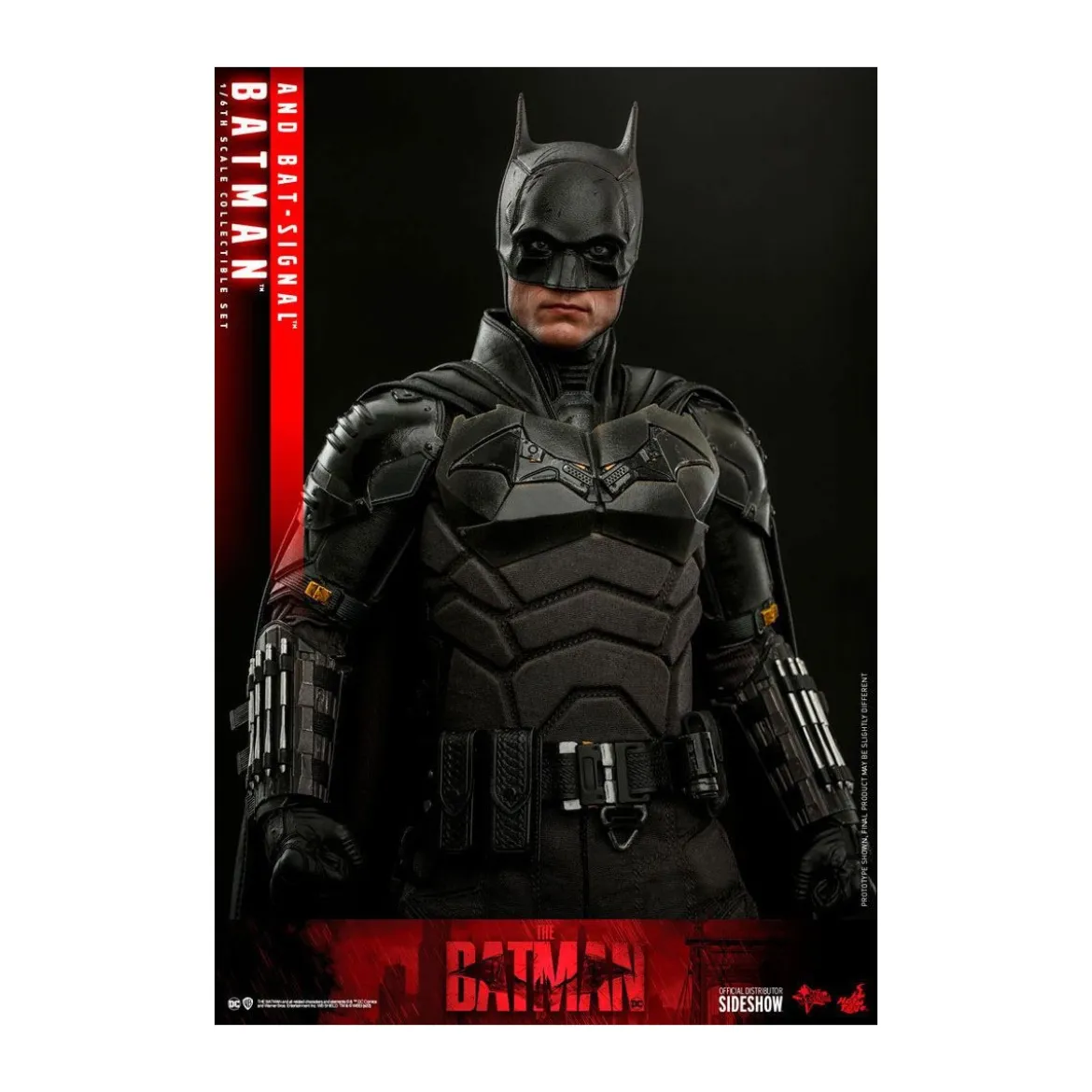 Hot toys - THE BATMAN AND BAT-SIGNAL Movie Masterpiece 1/6