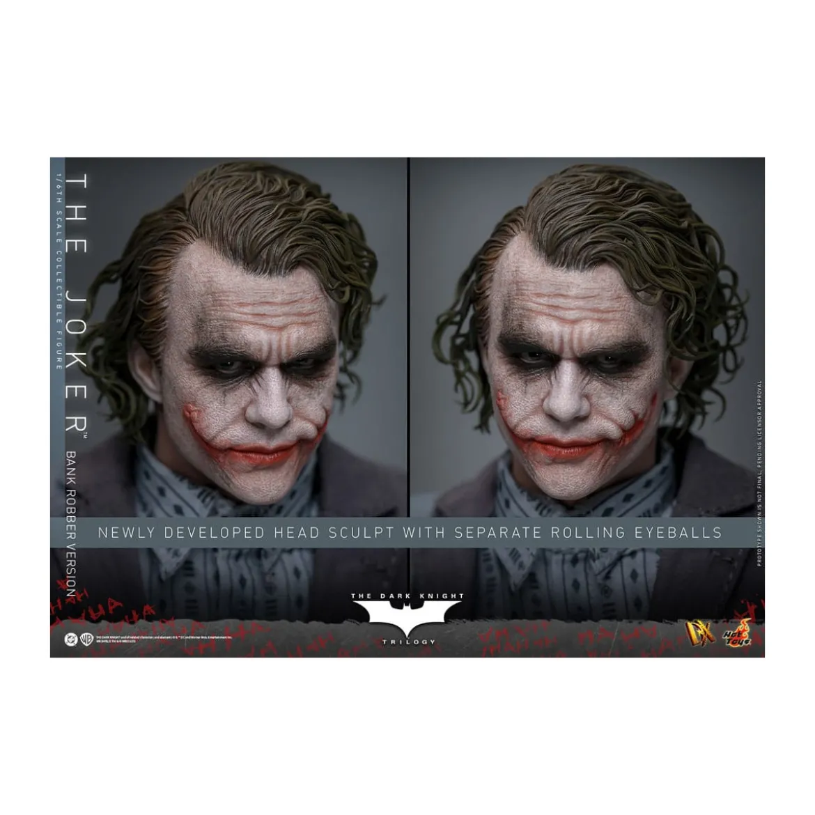 Hot Toys - The Dark Knight - The Joker (Bank Robber Version) MMS 1/6