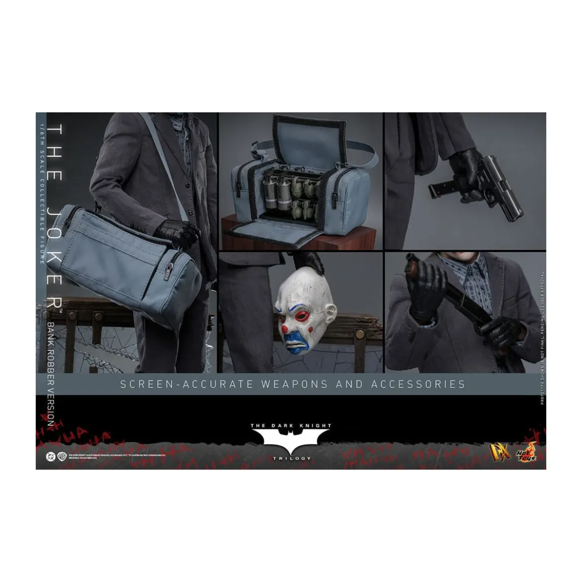 Hot Toys - The Dark Knight - The Joker (Bank Robber Version) MMS 1/6