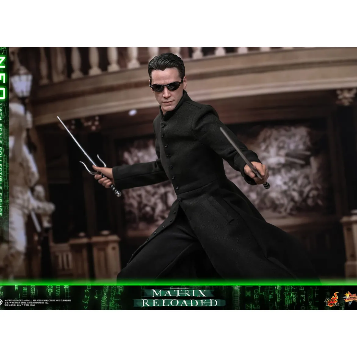 Hot Toys - The Matrix Reloaded figurine 1/6 Neo MMS868