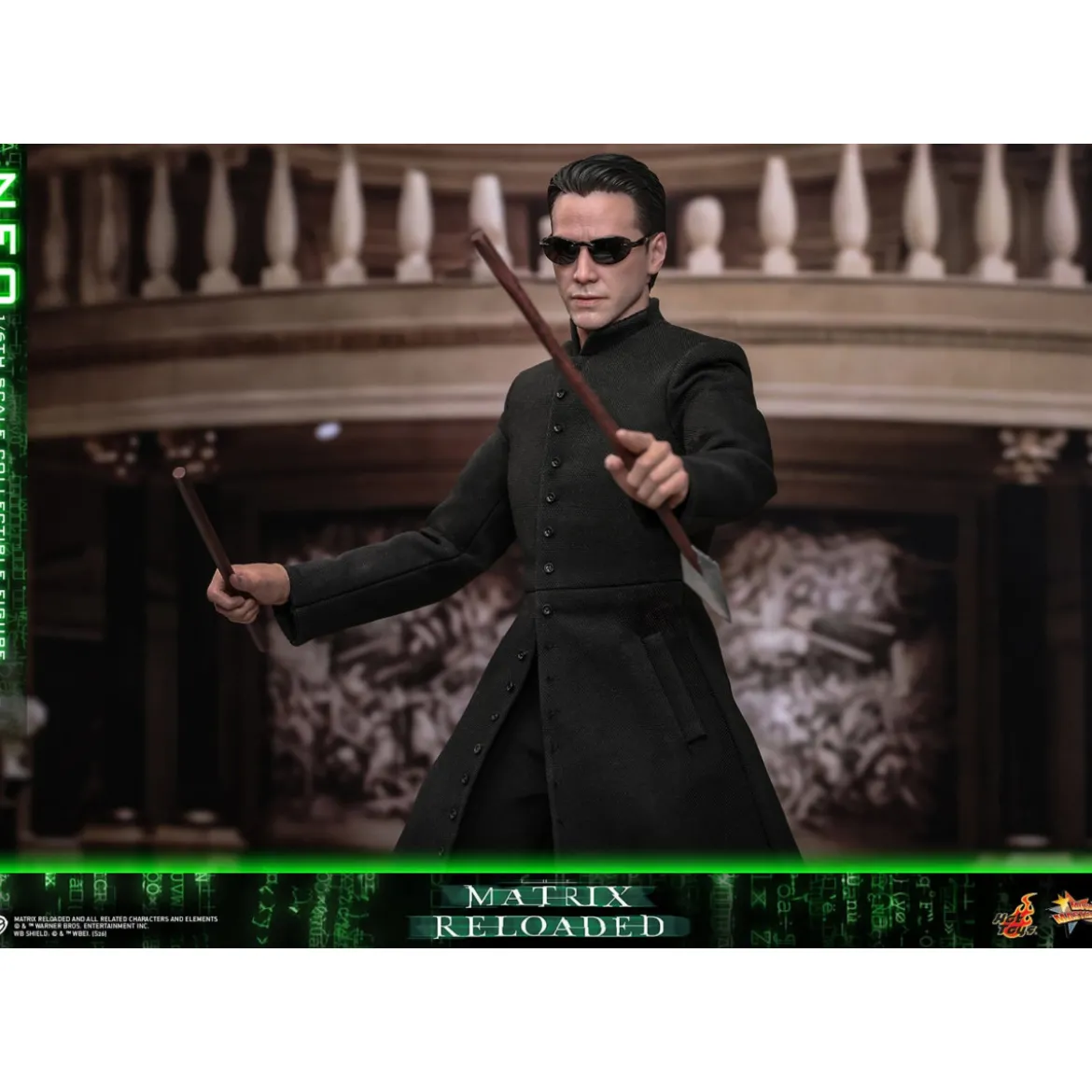 Hot Toys - The Matrix Reloaded figurine 1/6 Neo MMS868
