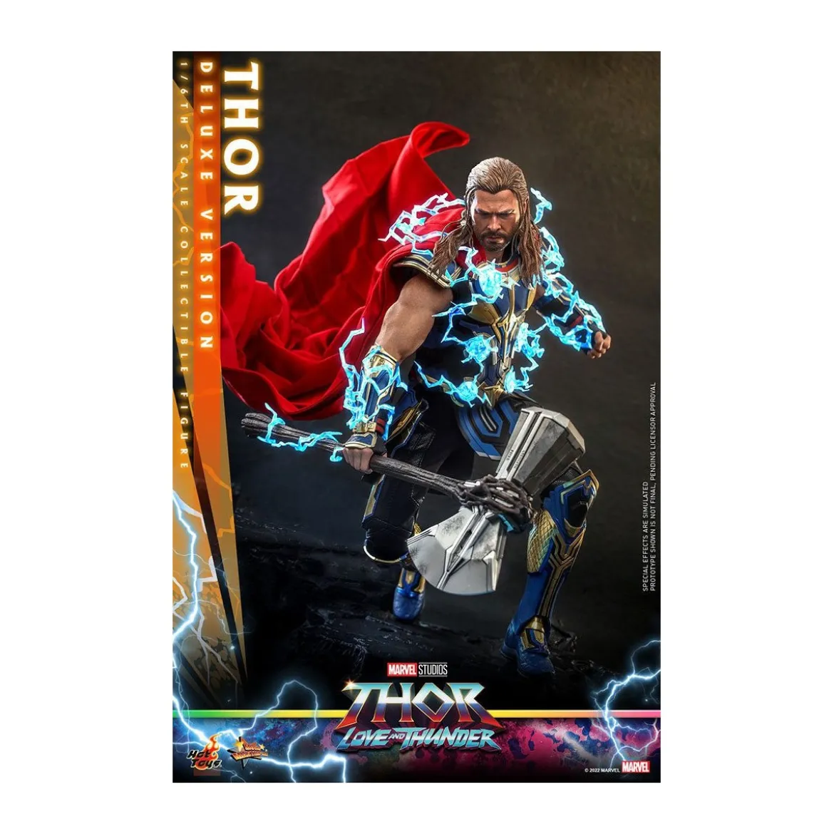 Hot Toys - THOR Deluxe Version - Thor: Love and Thunder Masterpiece figurine 1/6