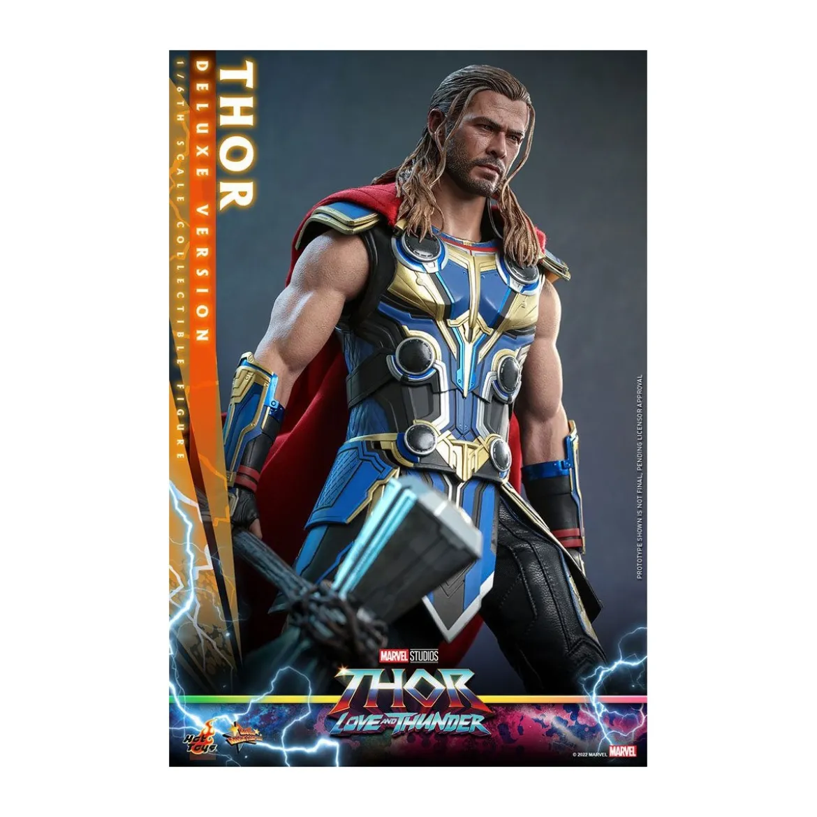 Hot Toys - THOR Deluxe Version - Thor: Love and Thunder Masterpiece figurine 1/6