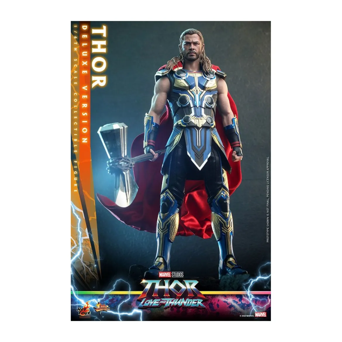 Hot Toys - THOR Deluxe Version - Thor: Love and Thunder Masterpiece figurine 1/6