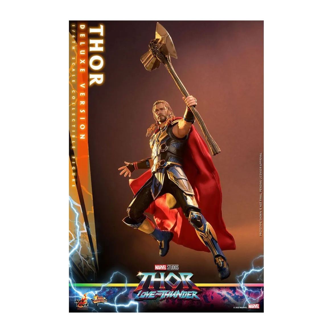 Hot Toys - THOR Deluxe Version - Thor: Love and Thunder Masterpiece figurine 1/6