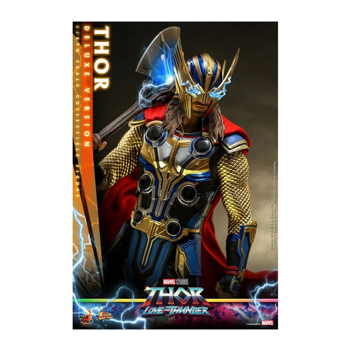 Hot Toys - THOR Deluxe Version - Thor: Love and Thunder Masterpiece figurine 1/6