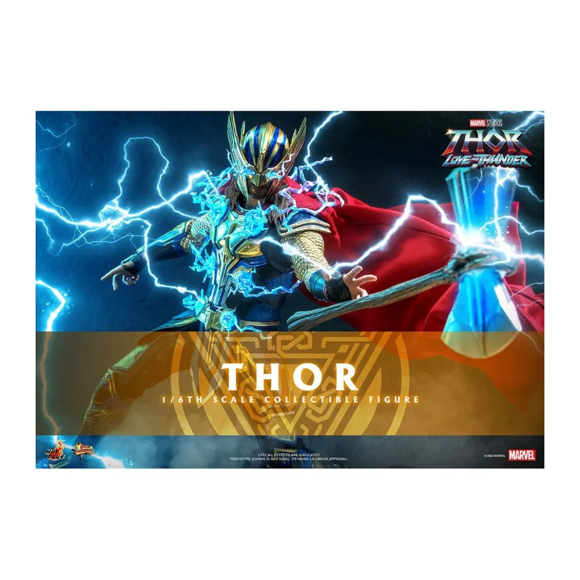 Hot Toys - THOR Deluxe Version - Thor: Love and Thunder Masterpiece figurine 1/6