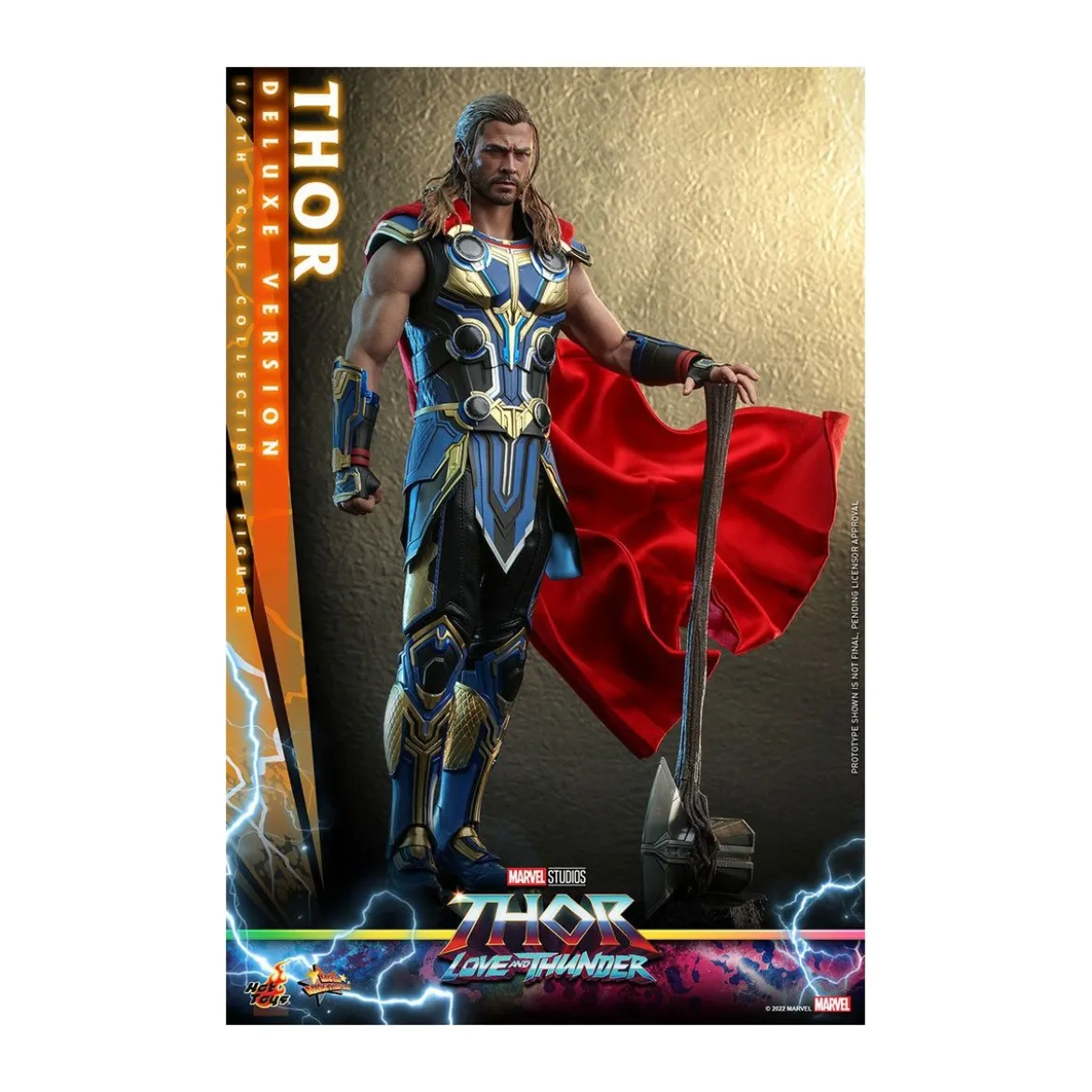 Hot Toys - THOR Deluxe Version - Thor: Love and Thunder Masterpiece figurine 1/6