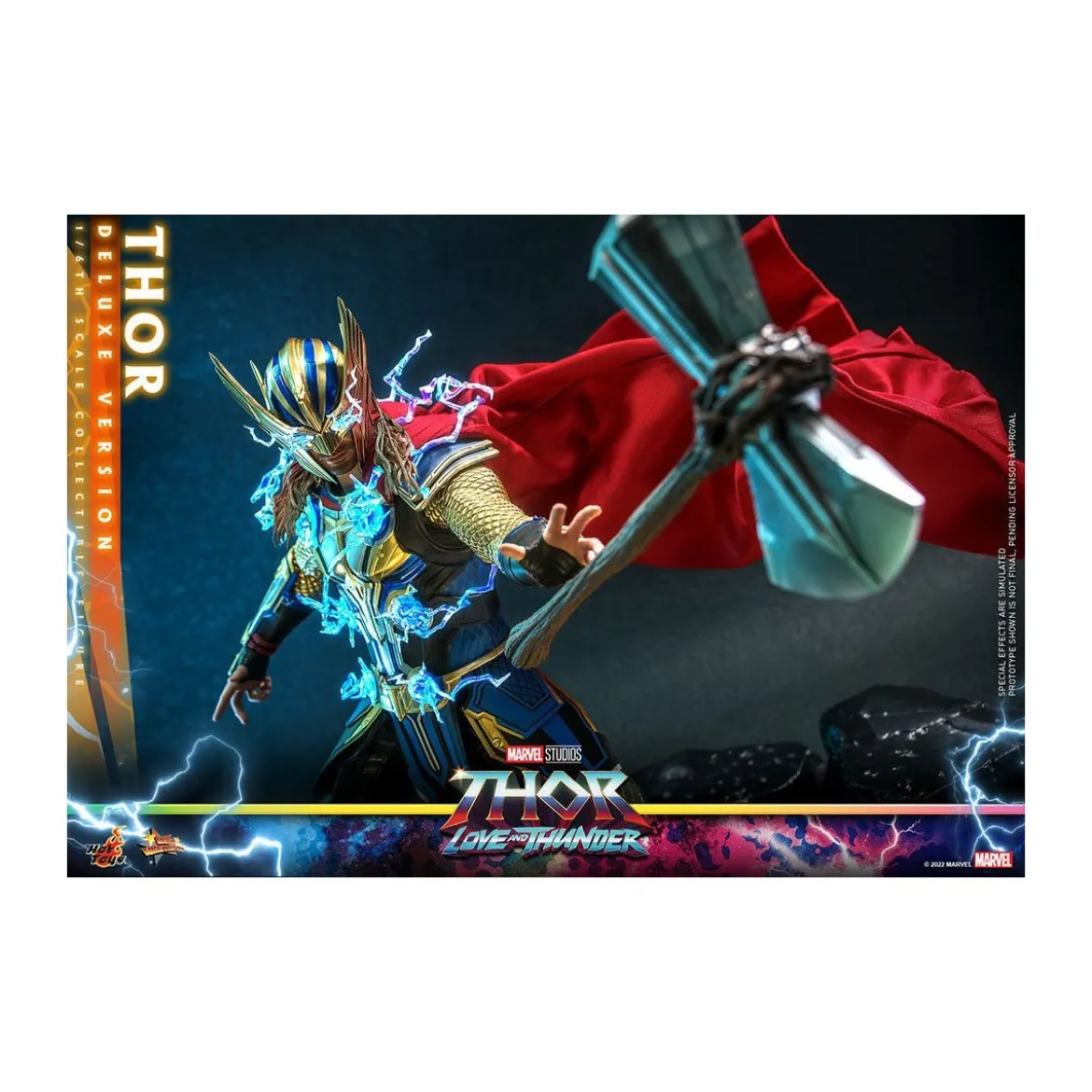 Hot Toys - THOR Deluxe Version - Thor: Love and Thunder Masterpiece figurine 1/6