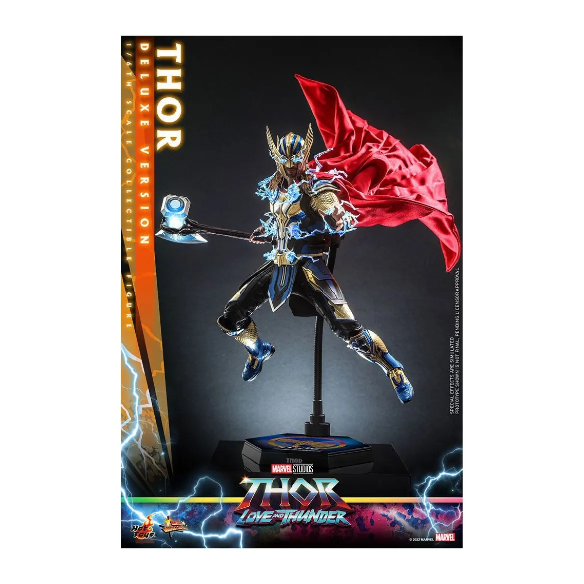 Hot Toys - THOR Deluxe Version - Thor: Love and Thunder Masterpiece figurine 1/6