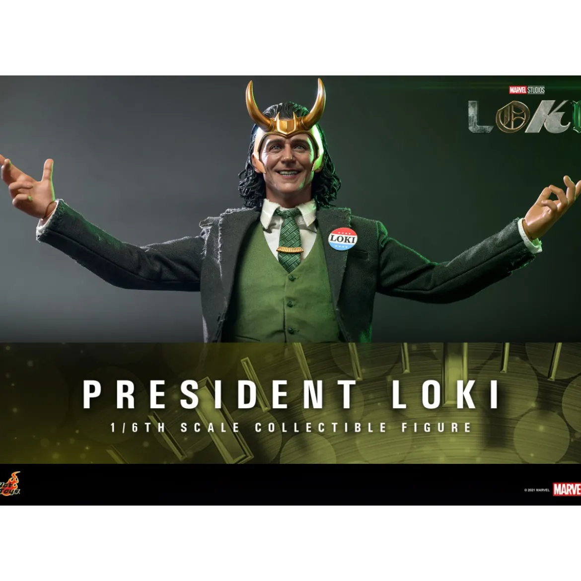 Hot toys TMS067 - President LOKI 1/6 - Disney +
