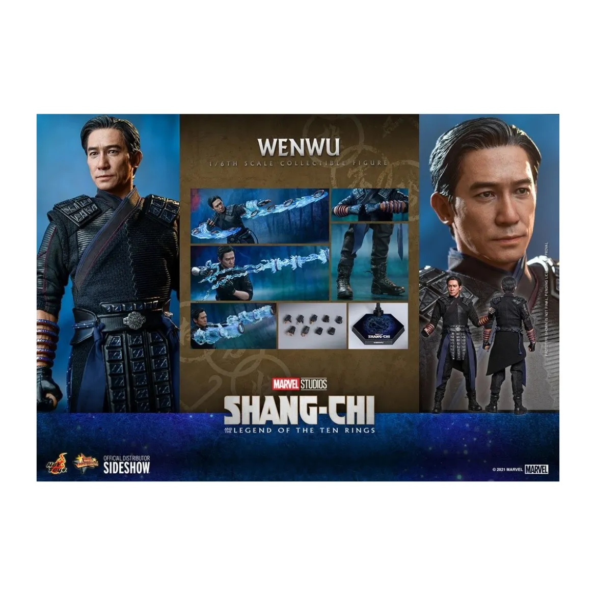 Hot Toys - Wenwu - Marvel's Shang-Chi and the Legend of the Ten Rings figurine Movie Masterpiece 1/6