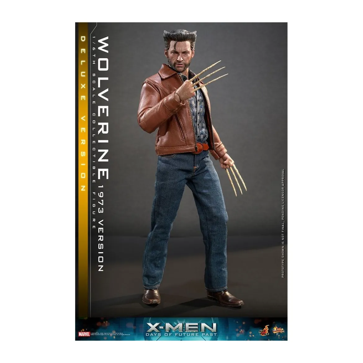 Hot Toys - Wolverine (1973 Version) Deluxe Version - X-Men Days of Future Past figurine 1/6