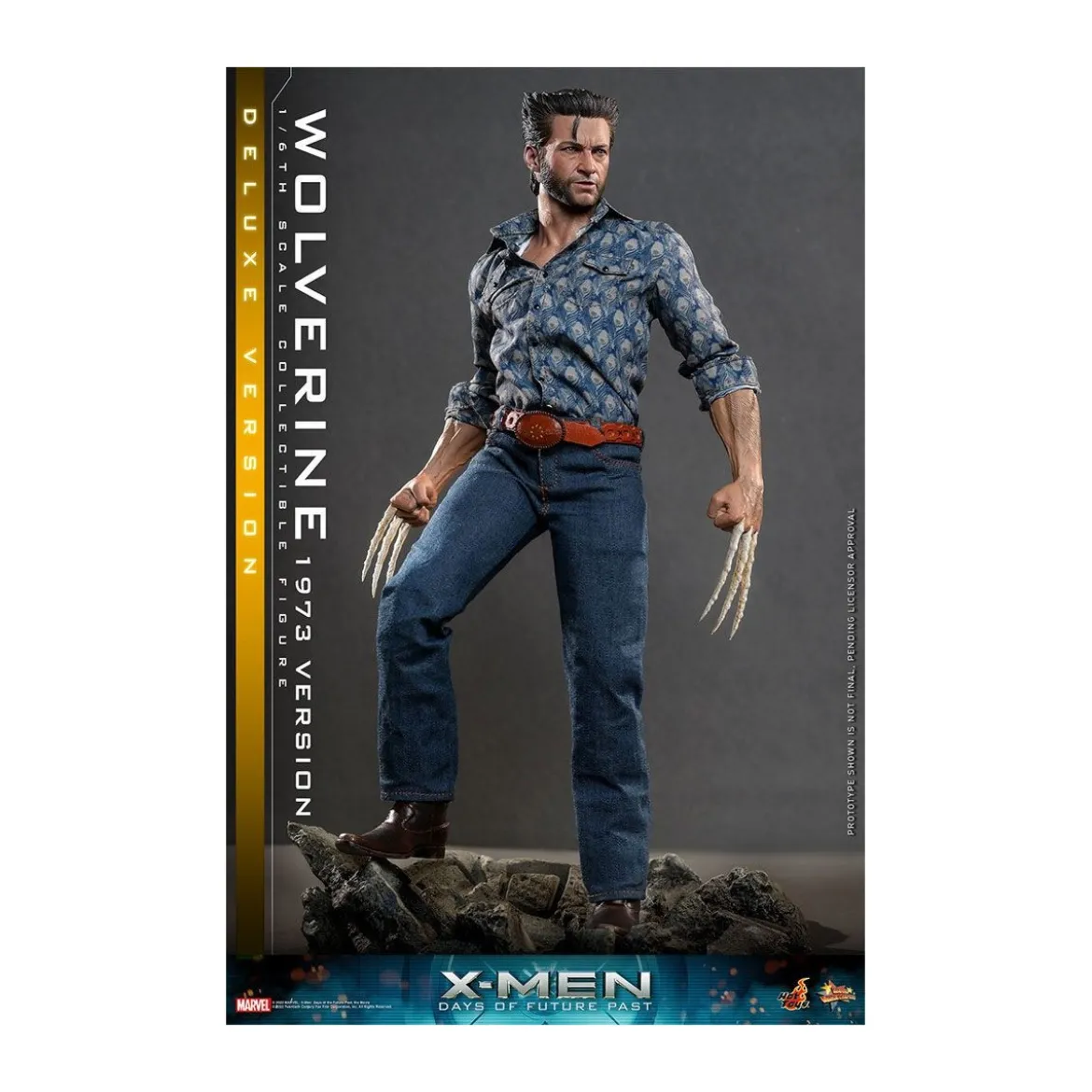 Hot Toys - Wolverine (1973 Version) Deluxe Version - X-Men Days of Future Past figurine 1/6