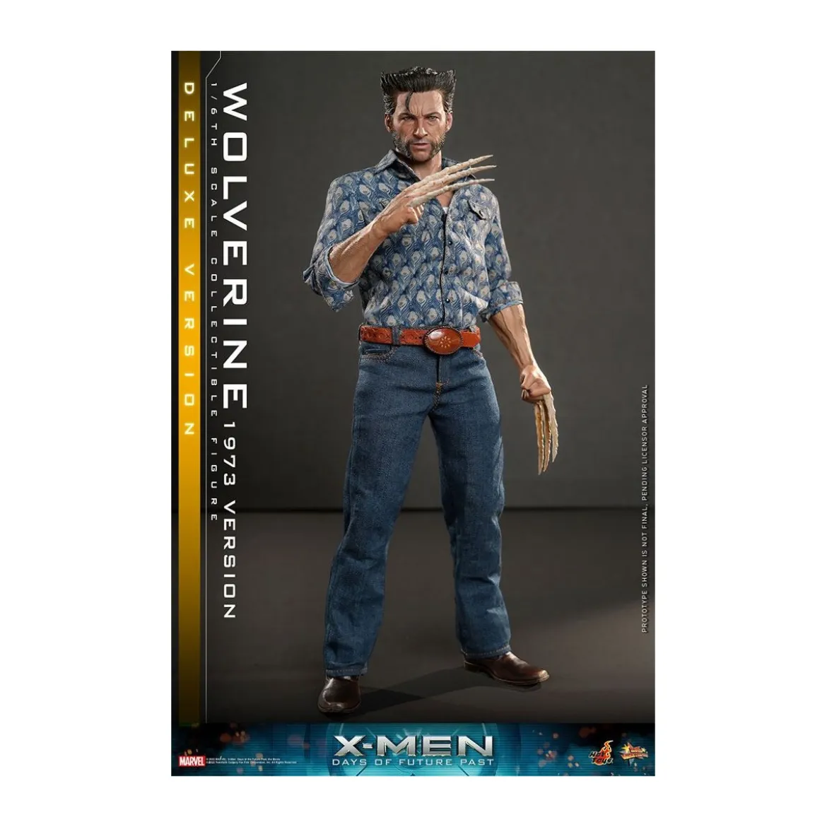 Hot Toys - Wolverine (1973 Version) Deluxe Version - X-Men Days of Future Past figurine 1/6