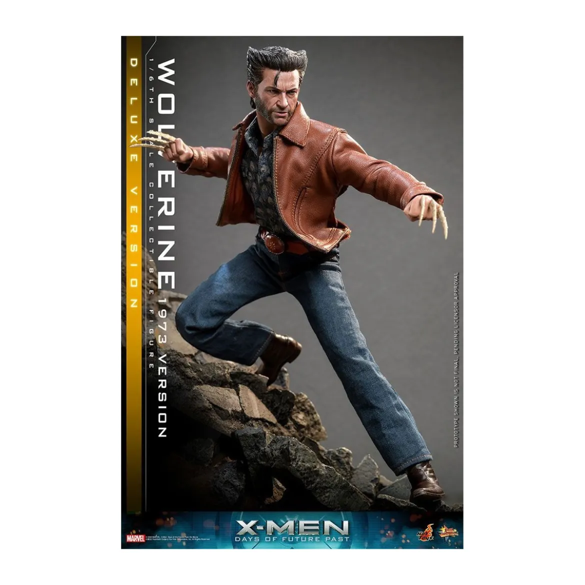 Hot Toys - Wolverine (1973 Version) Deluxe Version - X-Men Days of Future Past figurine 1/6