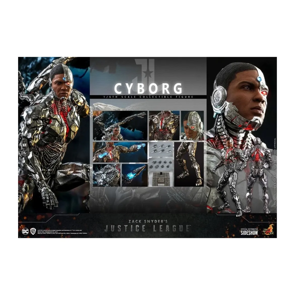 Hot Toys - Zack Snyder's Justice League - CYBORG