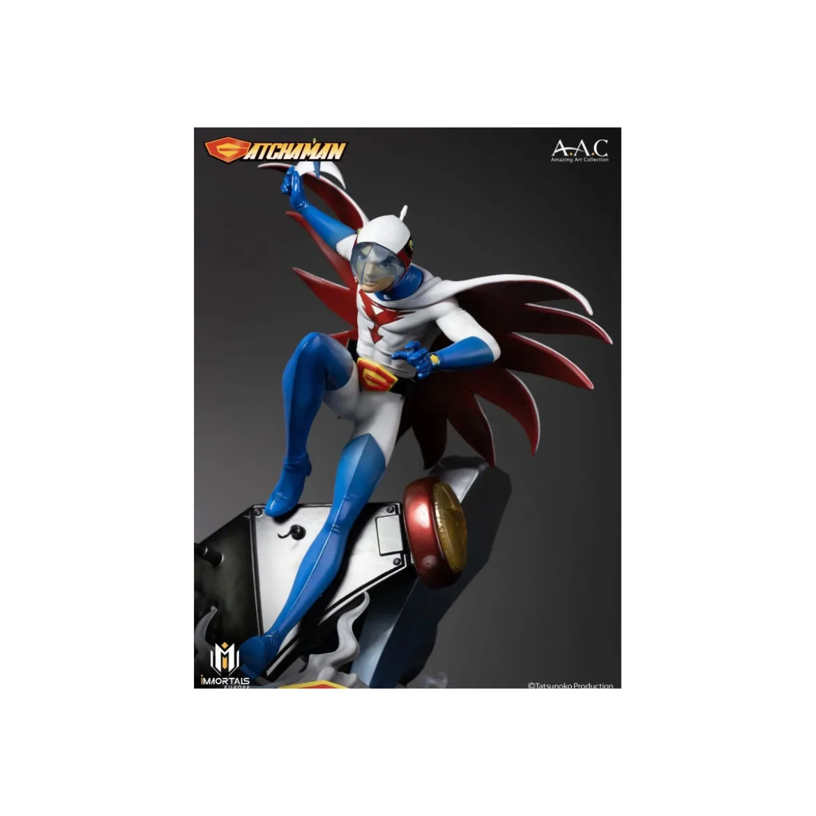 Immortals Collectibles Gatachman - Ken The Eagle The Leader Of The Science Ninja Team - Amazing Art Collection 1/7