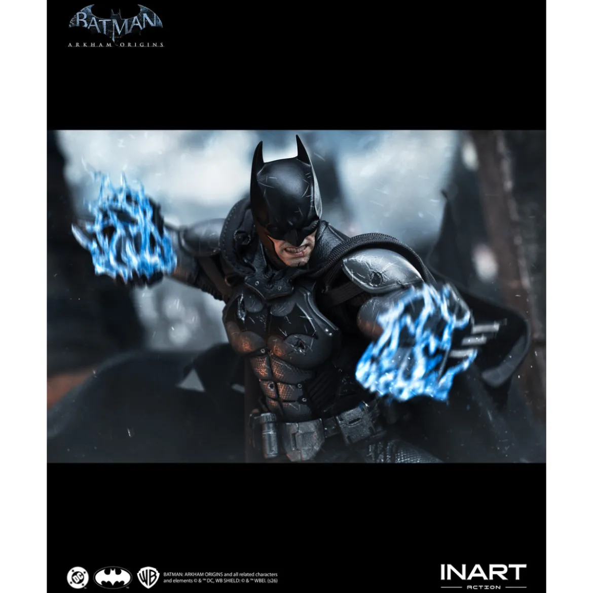 INART - Batman (Battle Damaged Version) - Batman: Arkham Origins 1/12 Scale Figure