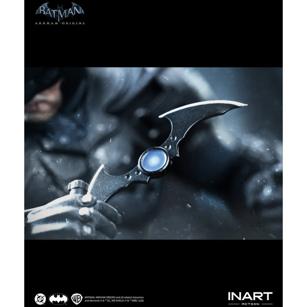 INART - Batman (Battle Damaged Version) - Batman: Arkham Origins 1/12 Scale Figure